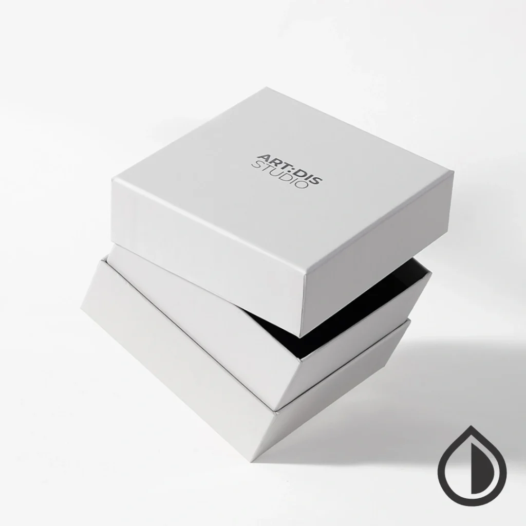 High-end rigid paper box with luxury finish, ideal for gifting and premium product packaging