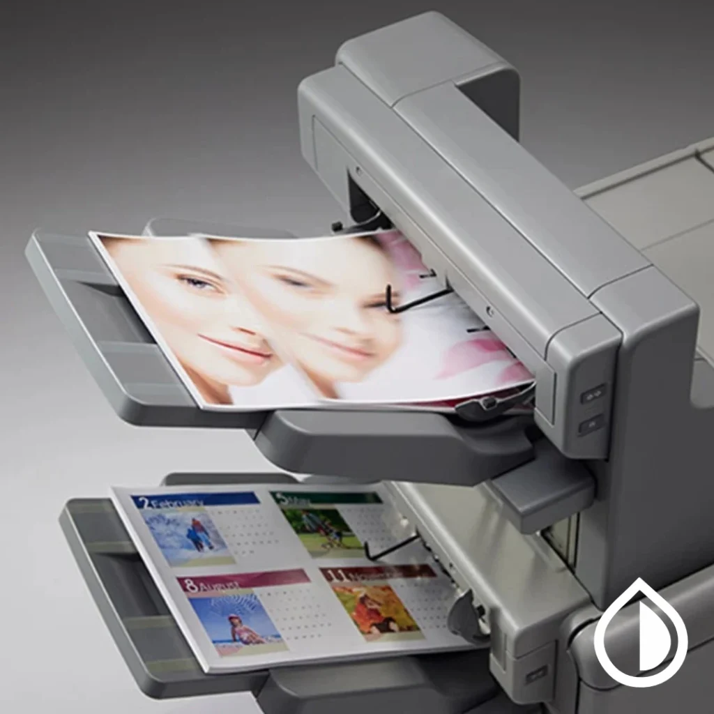 High-resolution digital printing for brochures, flyers, catalogs, and marketing materials