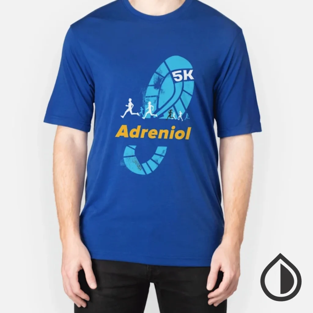 High-quality custom printed T-shirt for corporate, promotional, or event branding in Dubai