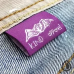 kind apparel Cloth label printing