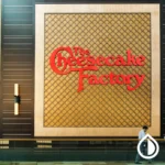 The Cheescake factory outdoor and indoor signboard with durable materials, LED options, and professional installation