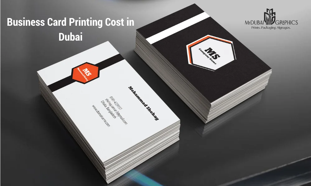 Business Card Printing Cost in Dubai