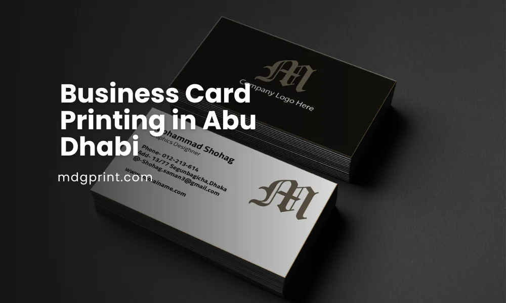 Business Card Printing in Abu Dhabi